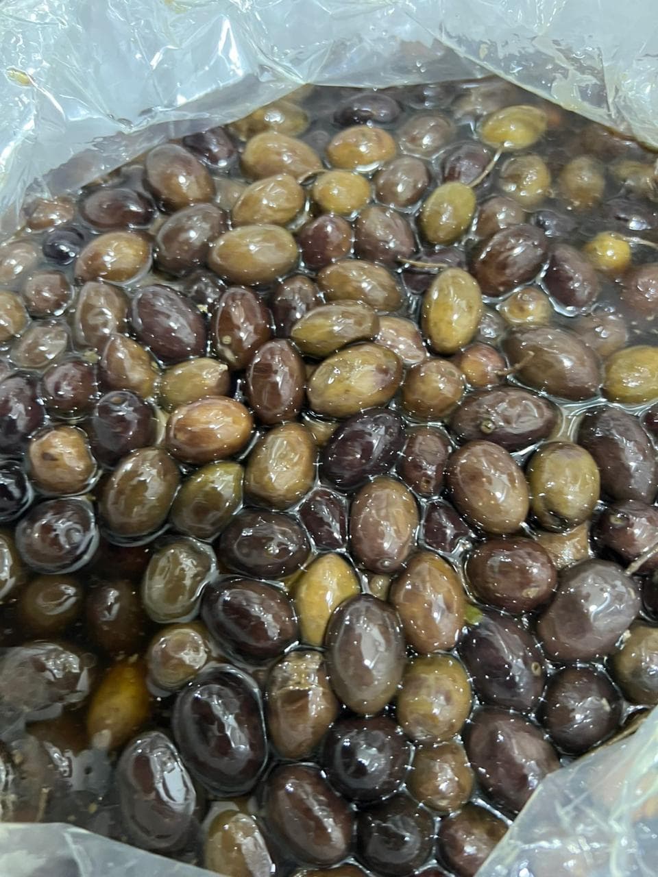Cured Lebanese olives